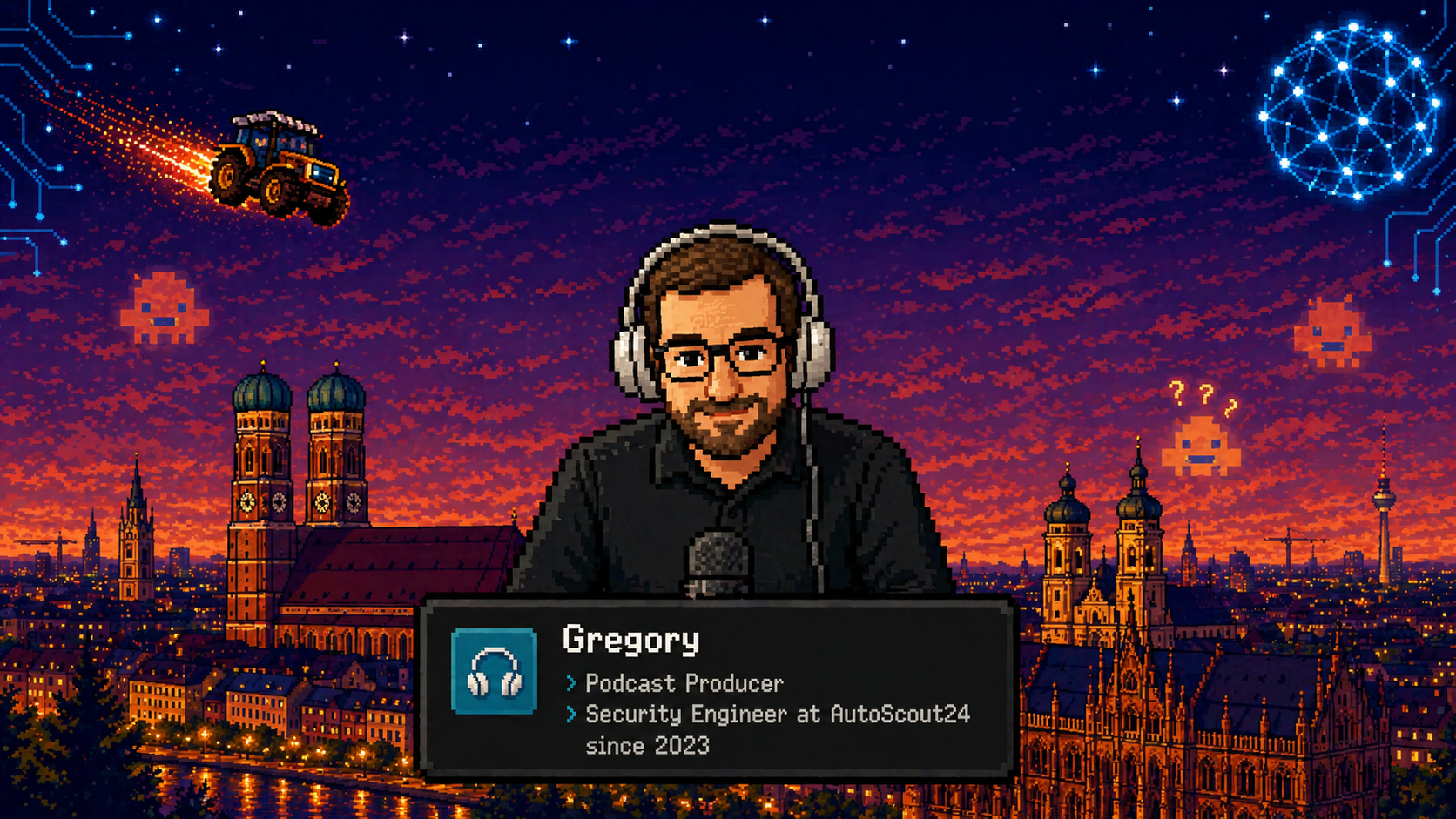 Gregory shows up to ask questions from the Chat