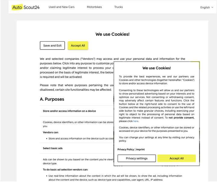 image of consent management platform