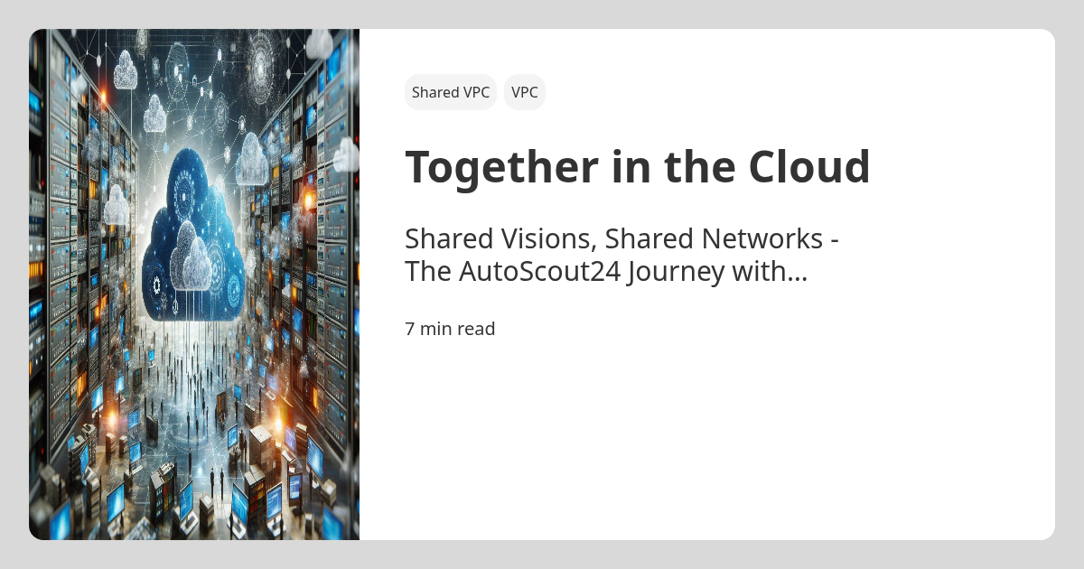 Together in the Cloud